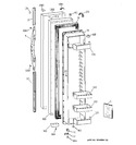 Diagram for 1 - Freezer Door