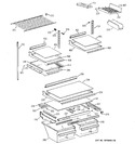 Diagram for 4 - Shelf Parts