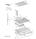 Diagram for 4 - Shelf Parts