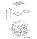 Diagram for 4 - Shelf Parts