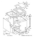 Diagram for 2 - Cabinet, Cover & Front Panel