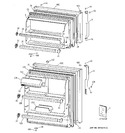 Diagram for 1 - Doors