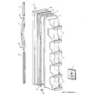 Diagram for 1 - Freezer Door