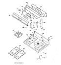 Diagram for 2 - Control Panel & Cooktop