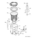 Diagram for 3 - Tub, Basket & Agitator