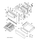 Diagram for 4 - Door & Drawer Parts