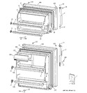 Diagram for 1 - Doors