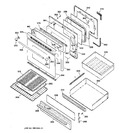 Diagram for 4 - Door & Drawer Parts