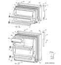 Diagram for 1 - Doors