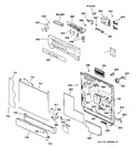 Diagram for 1 - Escutcheon & Door Assembly