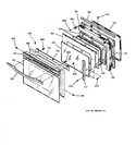 Diagram for 2 - Oven Door