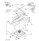 Diagram for 4 - Washer Cabinet & Top