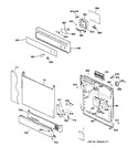 Diagram for 1 - Escutcheon & Door Assembly