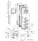 Diagram for 1 - Freezer Door