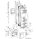 Diagram for 1 - Freezer Door