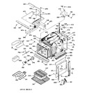 Diagram for 4 - Oven Body Parts