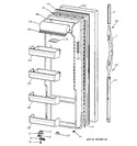 Diagram for 2 - Fresh Food Door