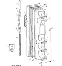 Diagram for 1 - Freezer Door