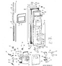 Diagram for 1 - Freezer Door