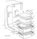 Diagram for 4 - Fresh Food Shelves