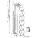 Diagram for 1 - Freezer Door