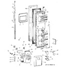 Diagram for 1 - Freezer Door