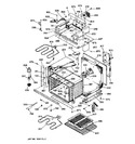 Diagram for 4 - Oven Body With Microwave Support