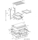 Diagram for 4 - Shelves & Drawers