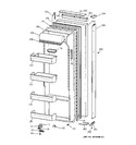 Diagram for 2 - Fresh Food Door