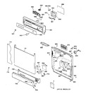 Diagram for 1 - Escutcheon & Door Assembly