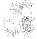 Diagram for 1 - Escutcheon & Door Assembly