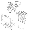 Diagram for 1 - Escutcheon & Door Assembly