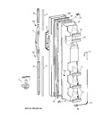 Diagram for 1 - Freezer Door