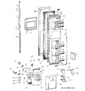 Diagram for 1 - Freezer Door