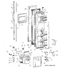 Diagram for 1 - Freezer Door