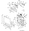 Diagram for 1 - Escutcheon & Door Assembly