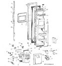 Diagram for 1 - Freezer Door