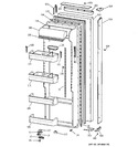 Diagram for 2 - Fresh Food Door