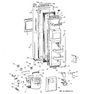 Diagram for 1 - Freezer Door