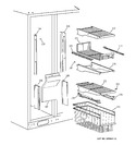 Diagram for 4 - Freezer Shelves