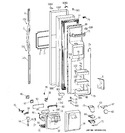 Diagram for 1 - Freezer Door