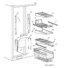 Diagram for 4 - Freezer Shelves