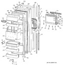 Diagram for 2 - Fresh Food Door