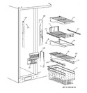 Diagram for 4 - Freezer Shelves