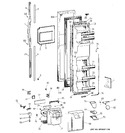 Diagram for 1 - Freezer Door