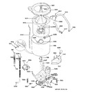 Diagram for 5 - Washer Motor & Tub