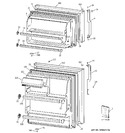 Diagram for 1 - Doors