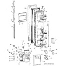 Diagram for 1 - Freezer Door