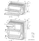 Diagram for 1 - Doors