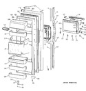 Diagram for 2 - Fresh Food Door